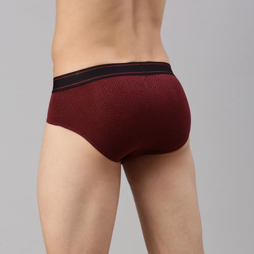 Image of Zoiro Men's Brief | Soft Band | Soft No-Marks Elastic | Breathable Innerwear | Pack of 1 | Color May Vary