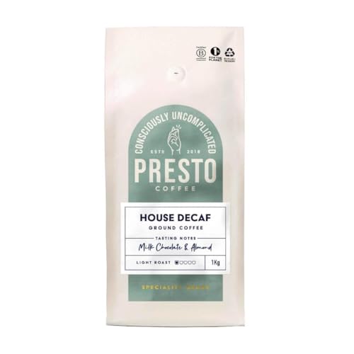 Presto Coffee House Decaf Coffee Ground - 1kg