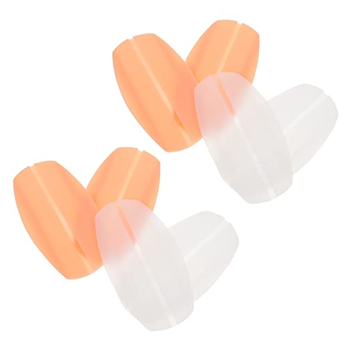 Beavorty 4 Pares Almohadillas de Silicona para Correas de Sujetador y Antideslizantes Cojines de Hombro para Mujeres y Protección para Tipo de Sujetadores