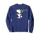 Peanuts Snoopy Holiday Winter Hat Sweatshirt