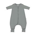 Unisex Baby Long Sleeve Footie Sleep Bag&comma; Easy Diaper Changers&comma; Toddler Nap Time Footie&comma; 2&period;5 TOG or 1&period;0 TOG