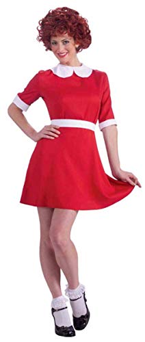 Forum Novelties Women's Orphan Annie Costume Wig, Red, One Size