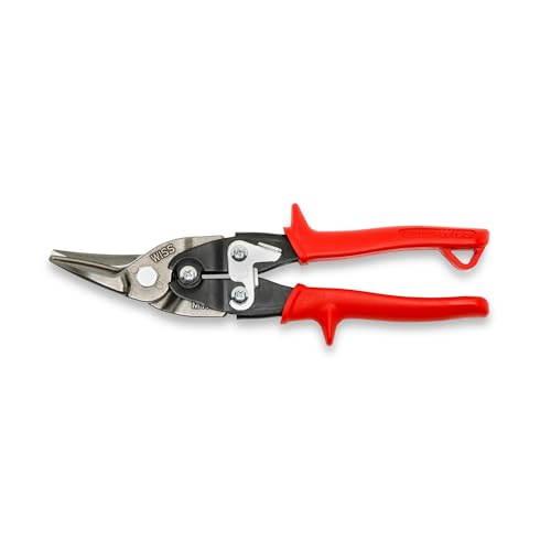 Image of Wiss Crescent 9-3 /4 inch MetalMaster Compound Action Straight and Left Aviation Snips - M1R, Pack of 24