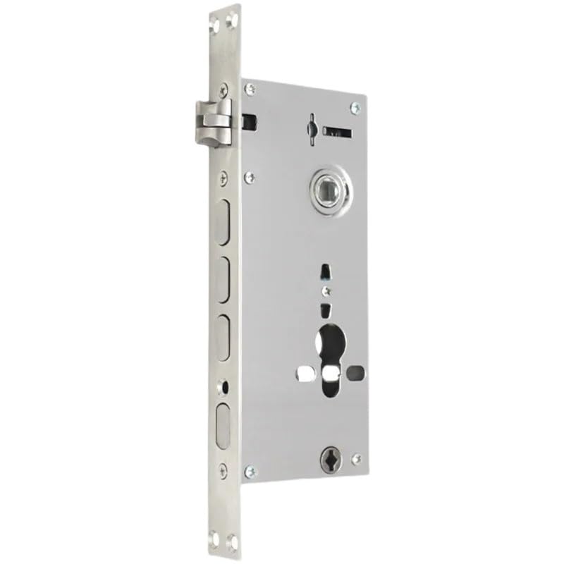 Cerradura de Embutir,Picaporte Cerradura de puerta embutir estrecha universal 24 x 240 mm, tamaño del cuerpo: 70 45, 50, accesorios for cerraduras(70-45mm)