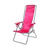Taille adorable : les dimensions compactes en font un charmant aux maisons de poupées, aux bureaux ou aux aires de jeux pour enfants, améliorant la créativité, mini chaise, chaise de plage compacte
