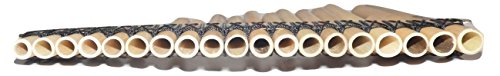 Professional Cuzco-Peru Bamboo Rondador Pan Flute - 19 Pipes - Case Included #TOP3