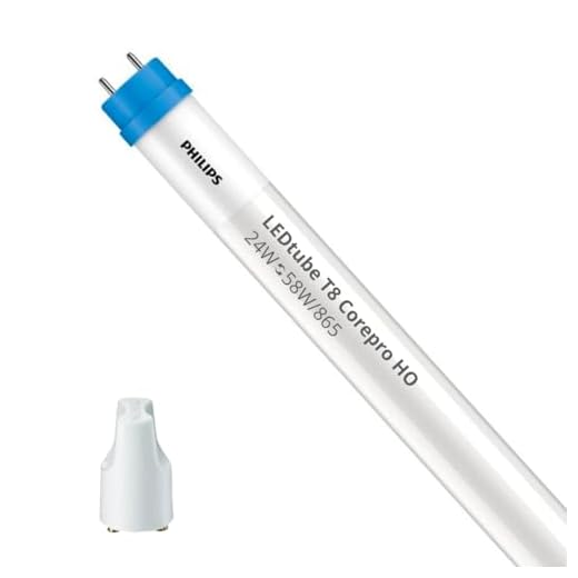 Philips LED Röhre T8 CorePro (EM/Mains) High Output 24W 2700lm - 865 Tageslichtweiß | 150cm - Ersatz für 58W