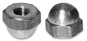 Cap Nuts/Acorn Nuts M6 (Pack of 100)