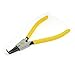 Aexit Hand Tool Pliers Carbon Steel External Bent Circlip Pliers Yellow Snap-Ring Pliers 9