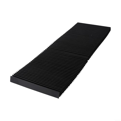 Cubierta antipolvo para enrutador CNC, protector flexible de fuelle de acordeón para motor de husillo de fresadora, protector de tres telas a prueba de aceite, negro (135 mm)