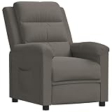 ¡Siéntate y descansa en este cómodo sillón reclinable, tapizado con terciopelo de primera calidad!