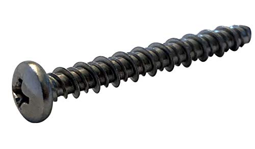 Vis cruciformes 2-32X1/4 en acier inoxydable 18-8 pour réparer sans rouille
