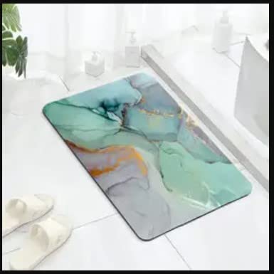 Luxurious Anti Non Slip Antislip Absorbent Absorbing Floor Door Skymoving Washroom Products Bath Mats Bathroom Mats Rug (40'' x 60'')