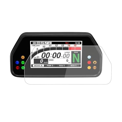 Film protecteur d'instruments moto pour préserver le compteur des YAMAHA MT10SP et R1
