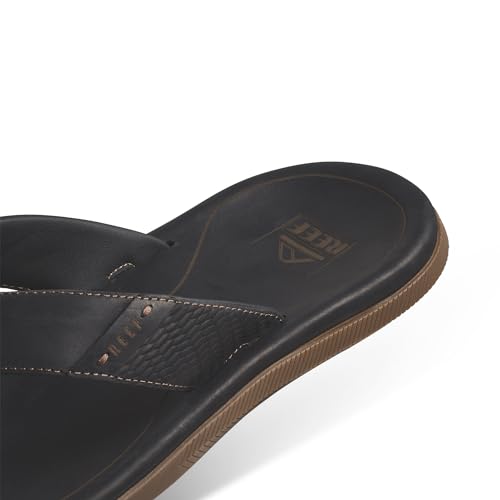 Image of REEF Leather Santa Ana Mens Sandal