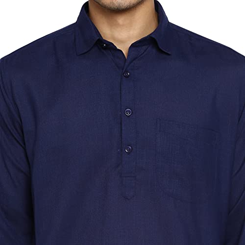 Image of Royal Kurta Men's Cotton Pathani Suit