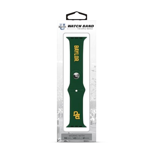 SOAR NCAA Silicone Watch Band 38mm, Baylor Bears by SOAR - Used condition - Image 3