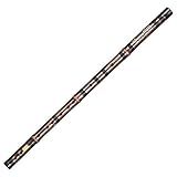 ZFF Schwarze Bambusflöte, die professionelle alte Musikinstrument-Bambusflöte spielt, die Anfänger-erwachsene Flöte chinesisches Dizi spielt (Color : F)