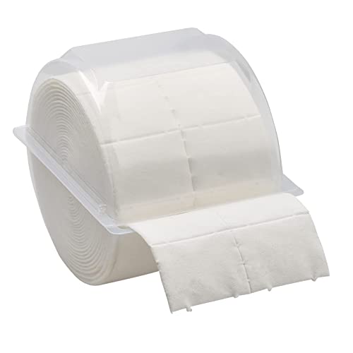 300x Zellstofftupfer Zelletten, Tupfer aus Zellstoff, 5x4 cm in Einwegbox Kosmetex
