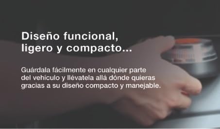 Luz Emergencia coche geolocalizada homologada DGT, con SIM y datos pagados hasta 2038, Baliza con geolocalizador, obligatoria enero 2026, Luz V16 con geolocalizador