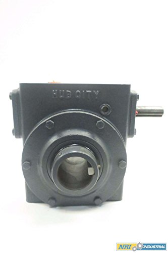 HUB CITY 0220-62758-322 MODEL 322 STYLE A 20:1 WORM GEAR REDUCER D548164