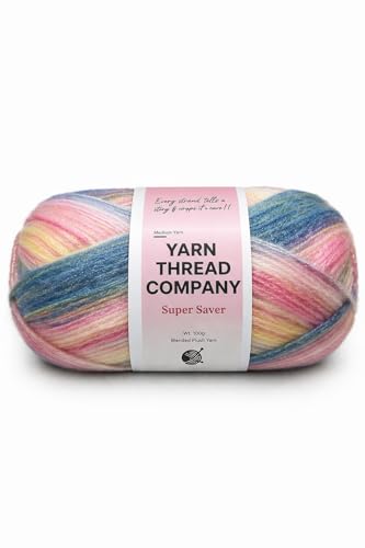 Image of 3 Ply Knitting Wool Yarn, Supersoft Hand Knitting Wool for Craft, Crochet, Amigurumi, Embroidery (Shade d)