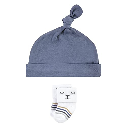 Hudson Baby Baby Girls' Cap and Socks Set4