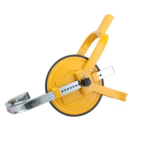 ECUTEE Inmovilizador para rueda de aparcamiento, de acero, antirrobo, para coche, coche, remolque, de 13 a 15 pulgadas, con 2 llaves