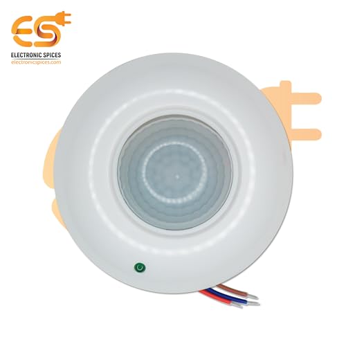 Image of Electronic Spices 200W /1200W Infrared Motion Sensor Switch | 100-265 AC Sensor Switch | with 6 Meter Detection Range | Auto Light Control