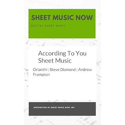 According To You Sheet Music