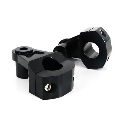 Rehausseur de guidon moto 25,4 mm en alu forgé pour FLHRC et FXSTC
