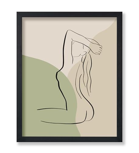 Monem Art Woman Poster - Backside Illustration - Faceless Design