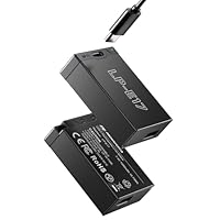 Amazon | LP-E17 直接充電バッテリー 2個 1450mAh 専用充電器不要