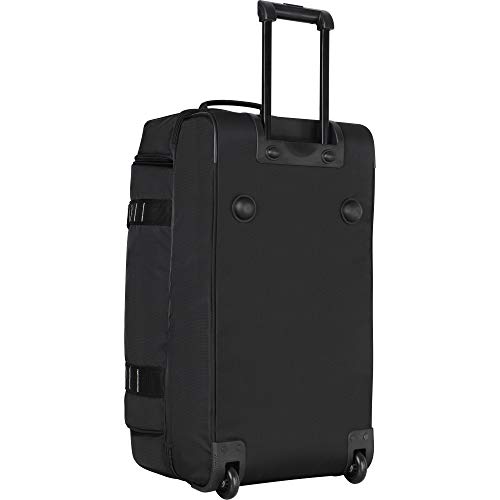 Columbia Wheeled Duffle Travel Bag - 26 Inch Large Rolling Lightweight Luggage Bags for Men , Black
