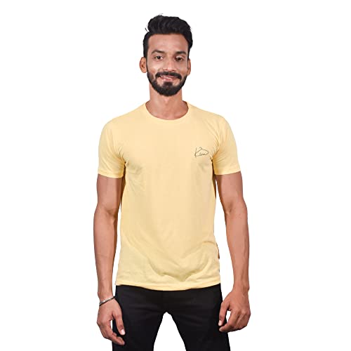 Image of Men Slim Fit Cotton T-Shirts Half Sleeve with Three Different Colors Combo Pack of 3