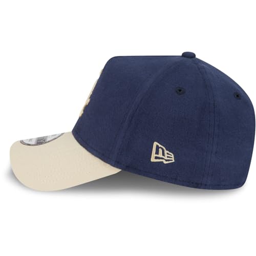 Casquette A-Frame 9Forty Snapback Moleskin Navy New Era - 4