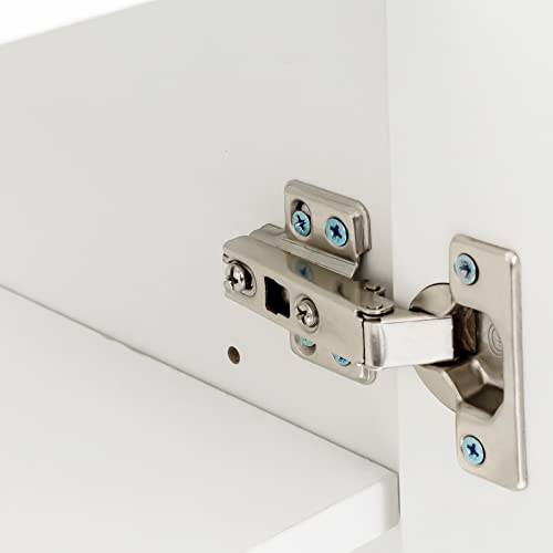 Holaki Led Sideboard,Kitchen Sideboard Cupboard,High Glossy Front Dining Room Buffet Storage Cabinet With 3-Tiers Storage Shelf And Door,Buffet Table Bar Cabinet For Kitchen Dining Room Hallway(White) #TOP5