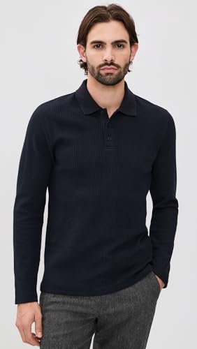 Vince Men's Variegated Texture Polo2