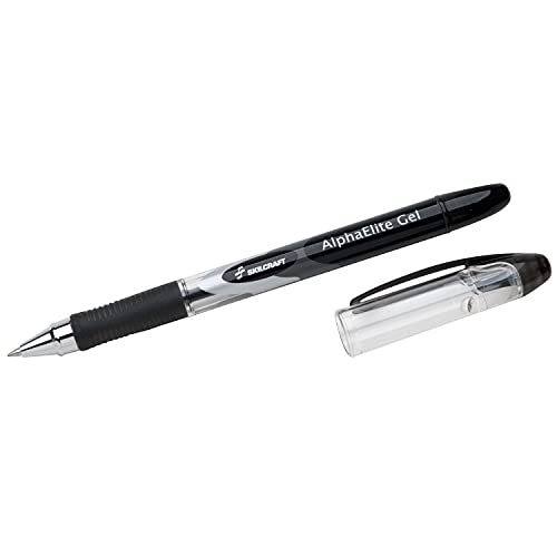Bolígrafo AlphaElite de tinta gel 0.7 mm negro