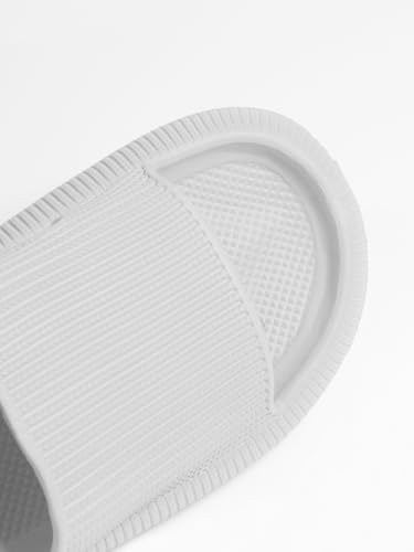 Pillow Slippers for Women and Teens, House Slides Non-Slip Cloud Bathroom Sandals Quick Drying Ergonomic Shower Slides Thick Sole Ultra Cushion3