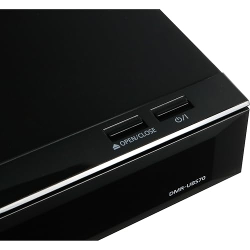 Panasonic DMR-UBS70EGK Ultra HD Blu-ray Recorder (500GB HDD, 4K , Disc, 4K VoD, UHD TV Empfang, 2x DVB-S2, schwarz)