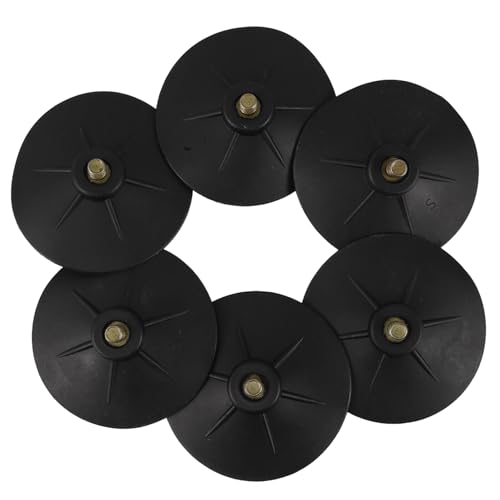 iplusmile 6 piezas Base de Ventosa para Saco de Boxeo con Fuerte Succión para Estabilidad Sacos de Boxeo Independientes Accesorios Duraderos de Goma para Entrenamiento de Artes Marciales y