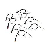 TakenE M6 6mm 2 3 4 5 6 Pin Male Female Julet Electric Bike Butt Plug Connector Waterprof Scooter Brake Cable Pluger Signal Sensor (Color : 4 Pair, Size : 3P)