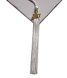 Graduation Tassel With 2017 Year Charm Grad Days(White)