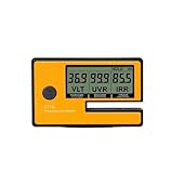 Portable Digital Car Window Tint Meter with LCD Display Measure IR Rejection UV Blocking Rate Visible Light Transmittance High Sensitivity