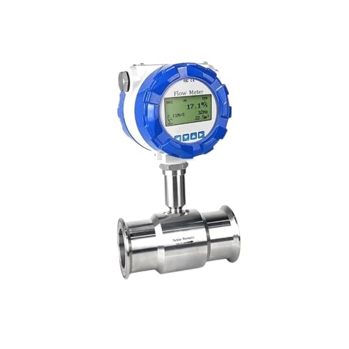 ���ʌv Digital Flow Meter SS304 4-20mA RS485 Output Liquid Flowmeter Water Measuring Instrument(3/4�h)