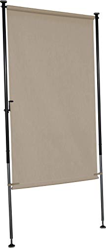 Preisvergleich Produktbild Angerer Style 120 cm Balkonsichtschutz, Sand