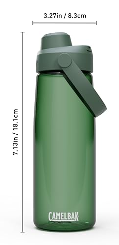 Image of CamelBak Thrive Chug Water Bottle 25oz, Forest Green