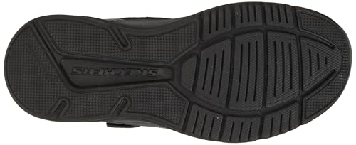 Skechers Bambina Microspec Advance - Oasis Point Sneaker In Nero, Taglia 28, Lavabile In Lavatrice - 2