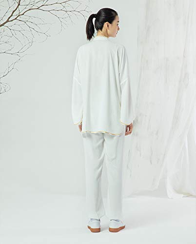 KSUA Uniforme Tai Chi Feminino Uniforme Chinês Tradicional Chiffon Tai Chi Ternos Artes Marciais Ves